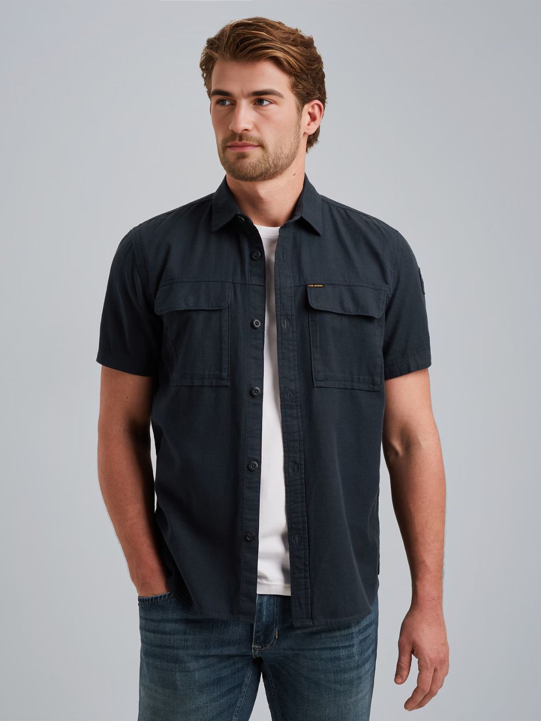 PME Legend - Shirt with short sleeves - Regular Fit