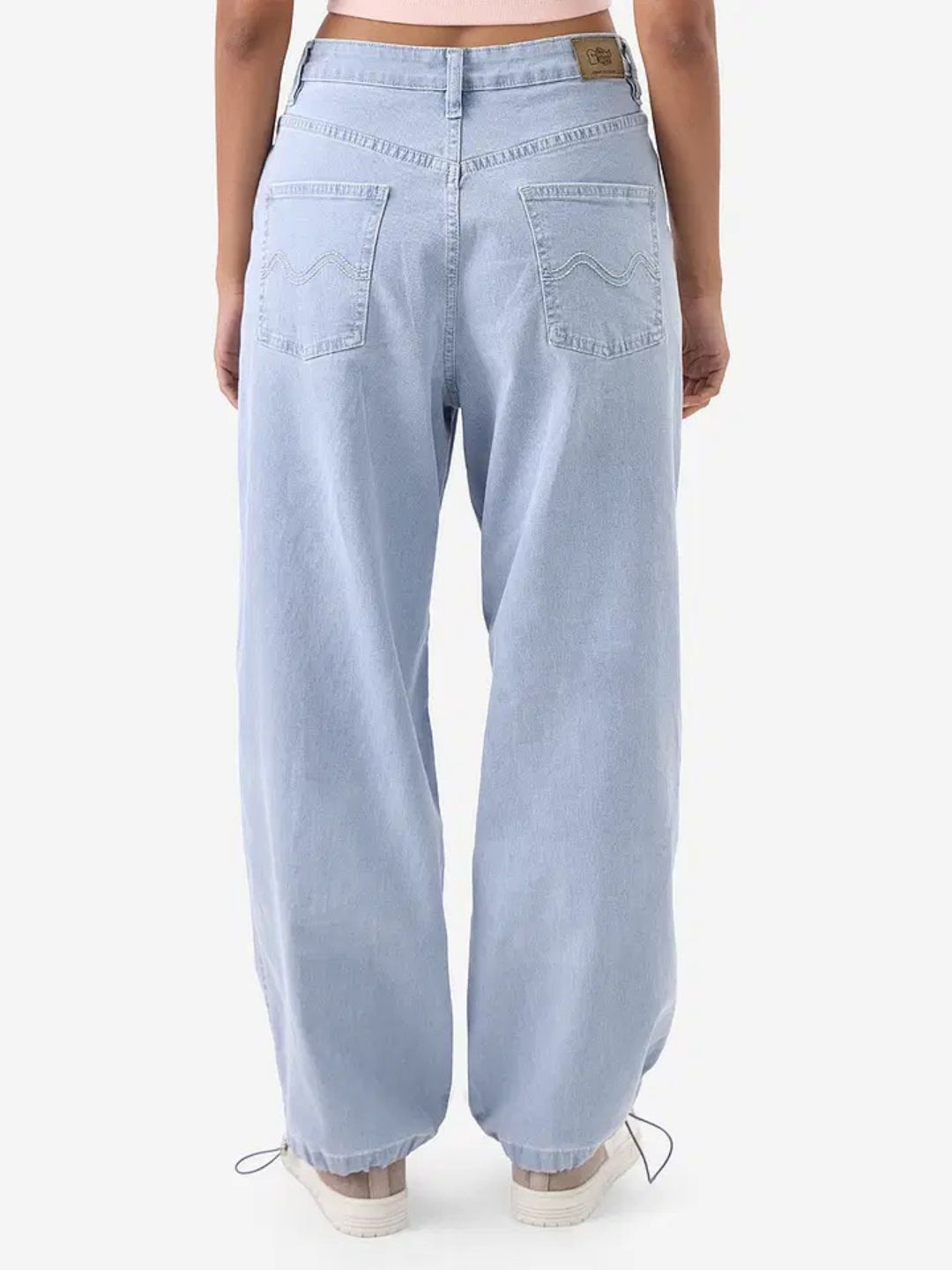 The Souled Store - Parachute Jeans: Ice Blue