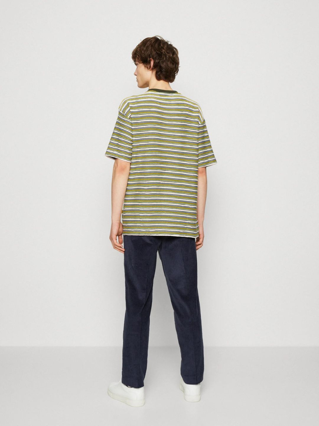Scotch & Soda - YARN DYED STRIPE POCKET - Print T-shirt