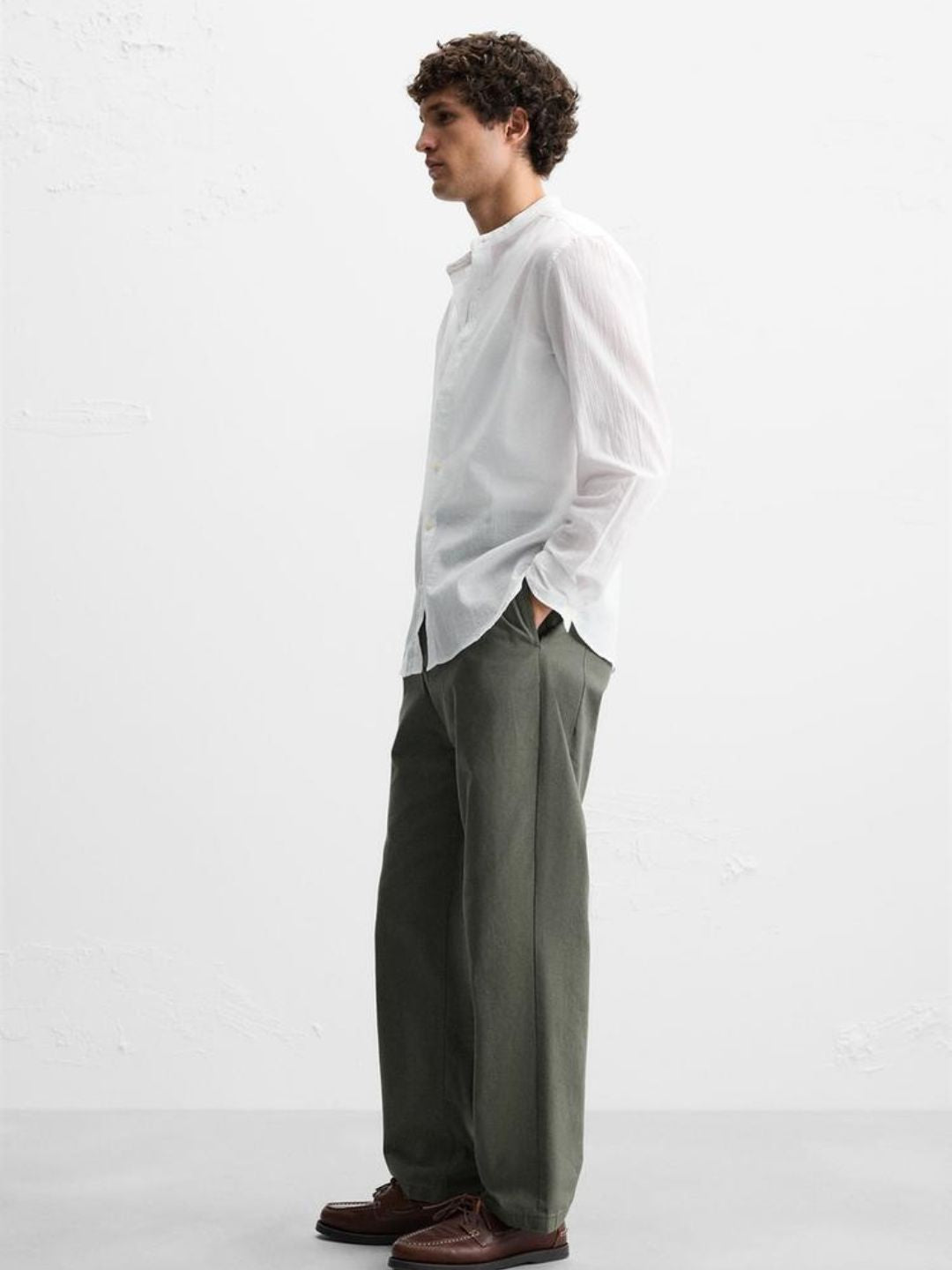 Zara - CREASED-EFFECT SHIRT