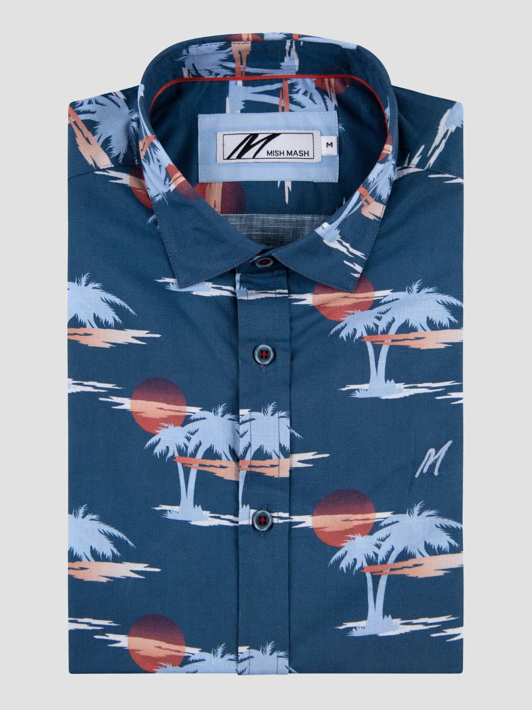 Mish Mash - Dusk Navy Print S/S Shirt