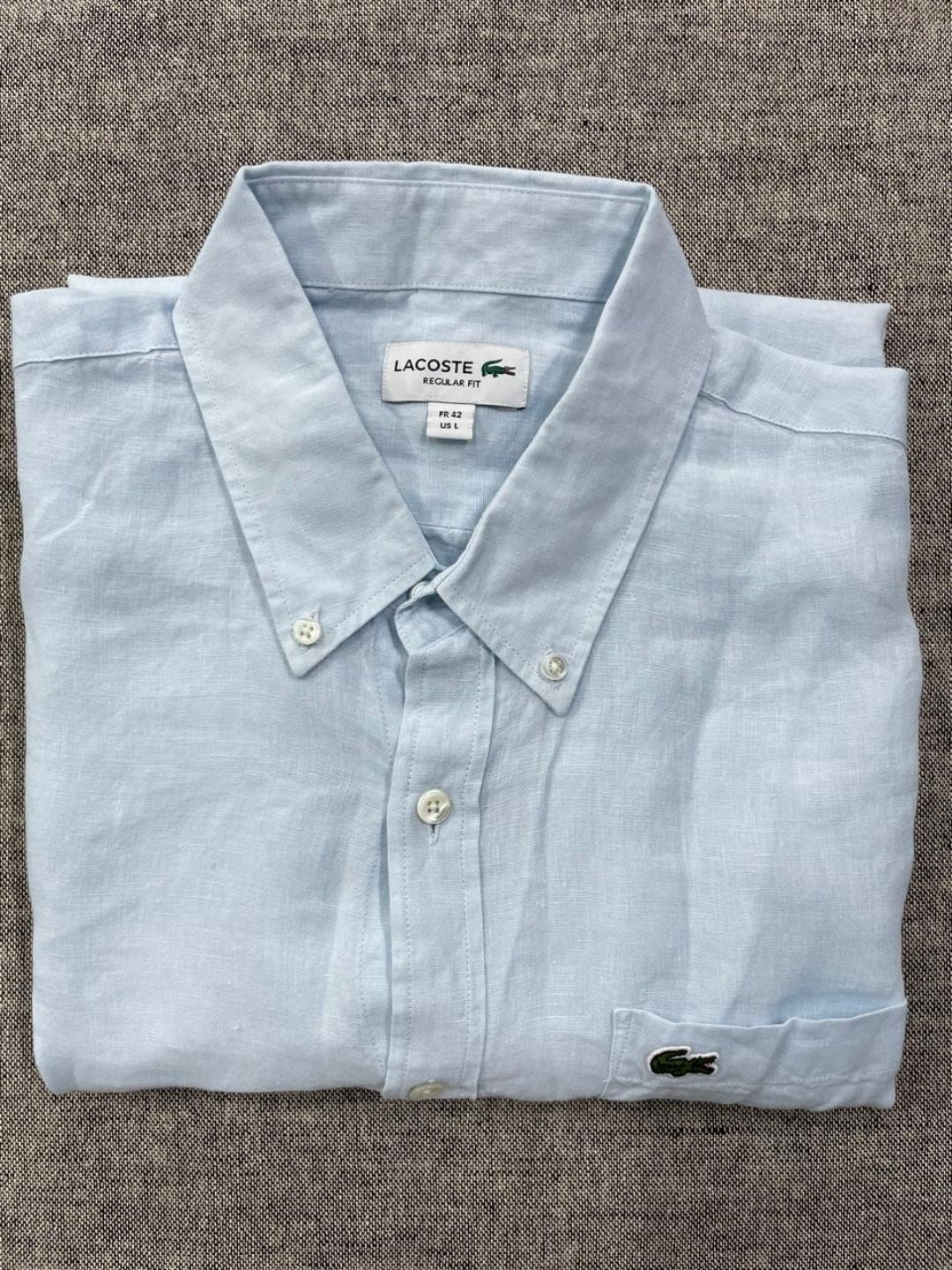 Lacoste - Regular Fit Linen Shirt