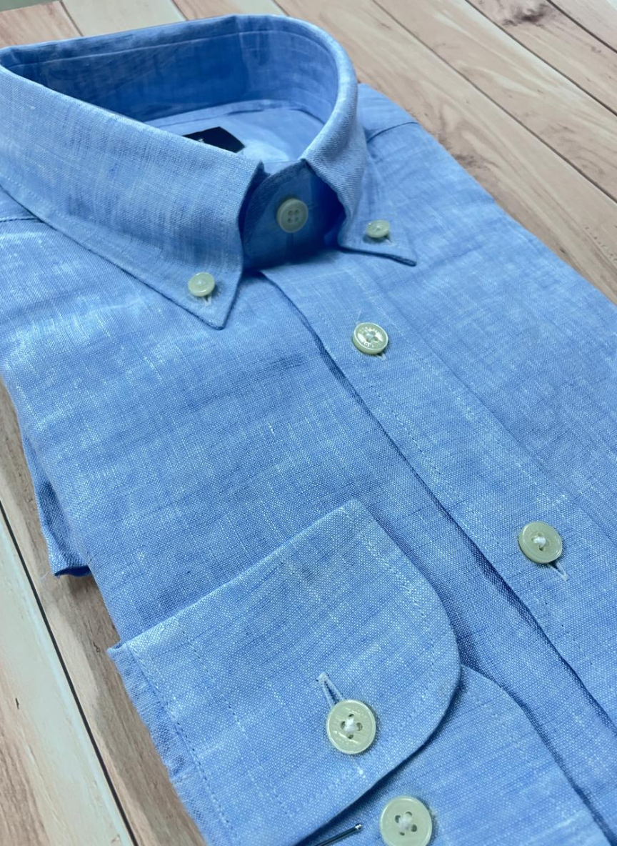 HACKETT - Full Sleeved LInen Shirt
