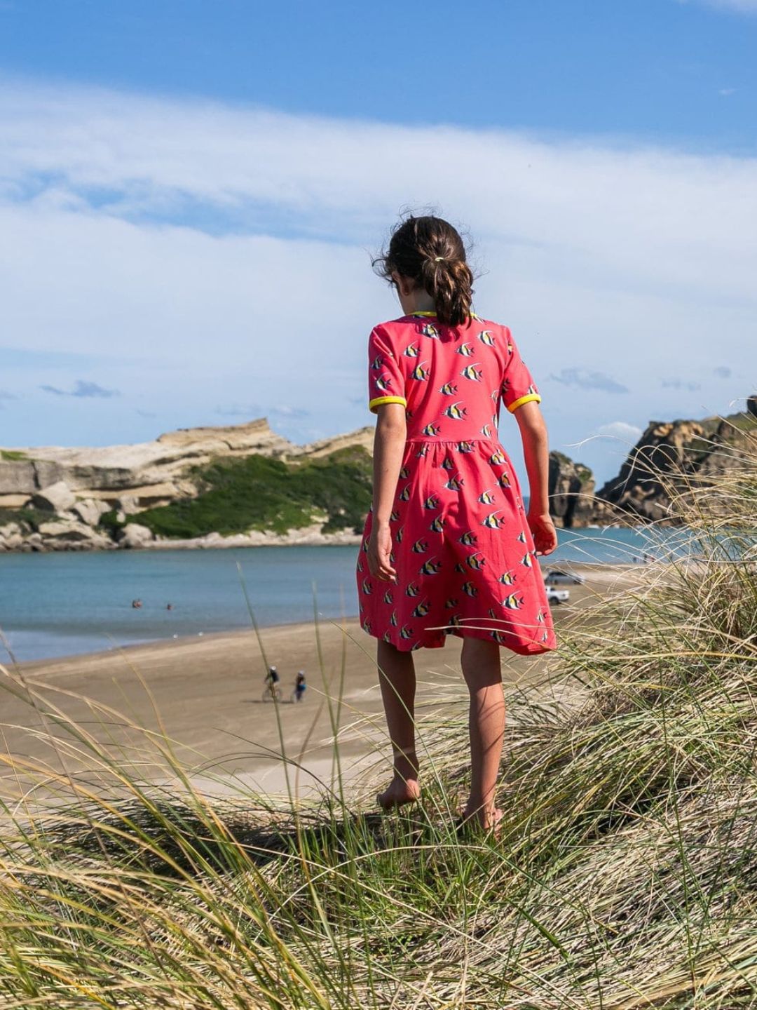 Coddi & Womple - Moorish the Secret Agent Fish | Babydoll dress