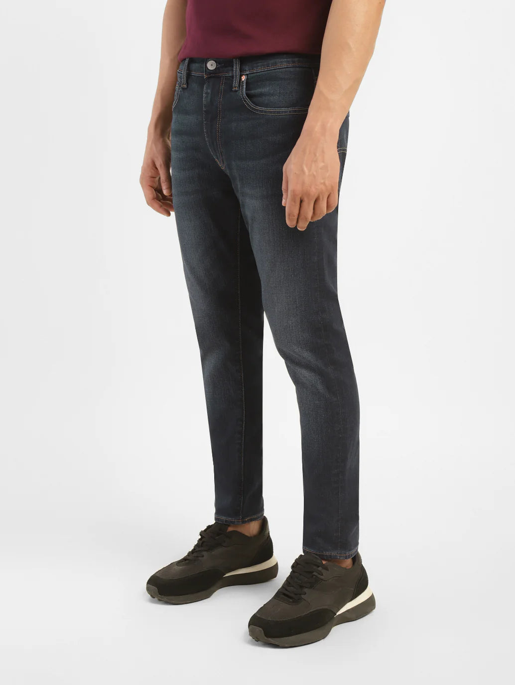 Levsi - Men's 512 Blue Slim Tapered Fit Mid Rise Jeans