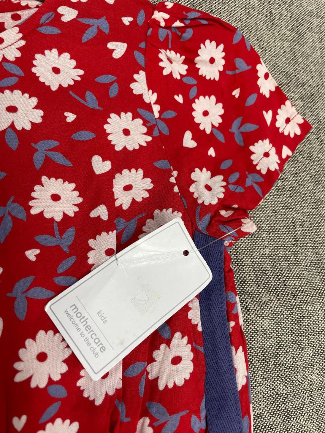 Mothercare - Girls Floral Jumpsuit