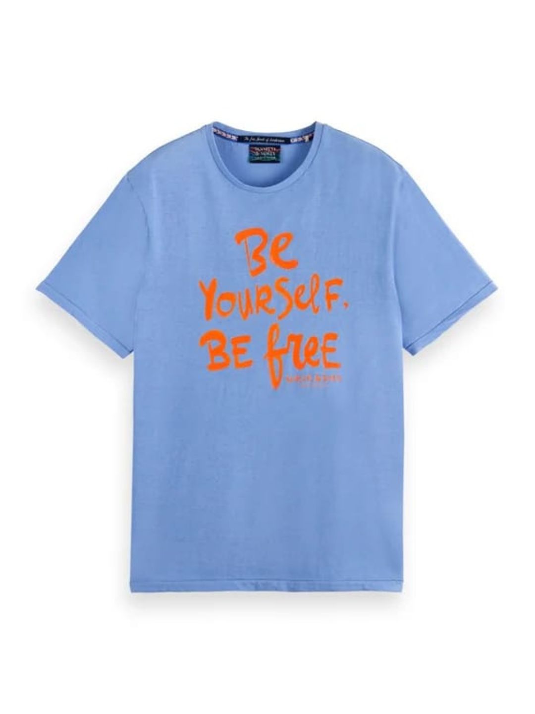 Scotch & Soda T-shirt - Blu Regular Fit
