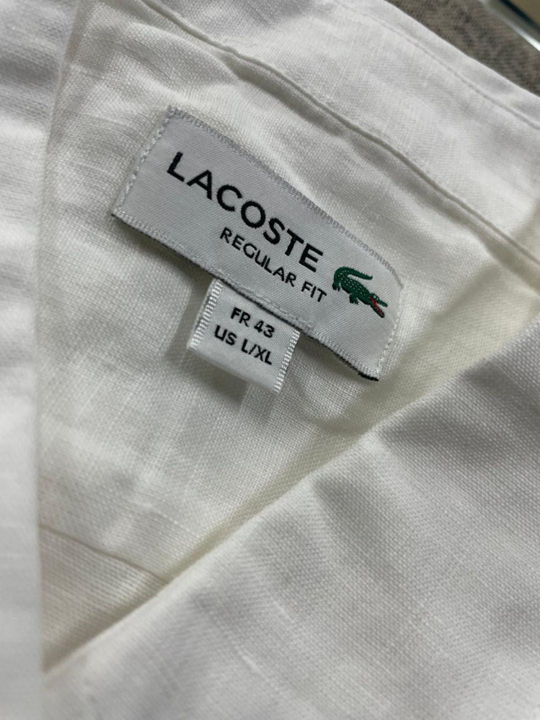 Lacoste - Regular Fit Linen Shirt