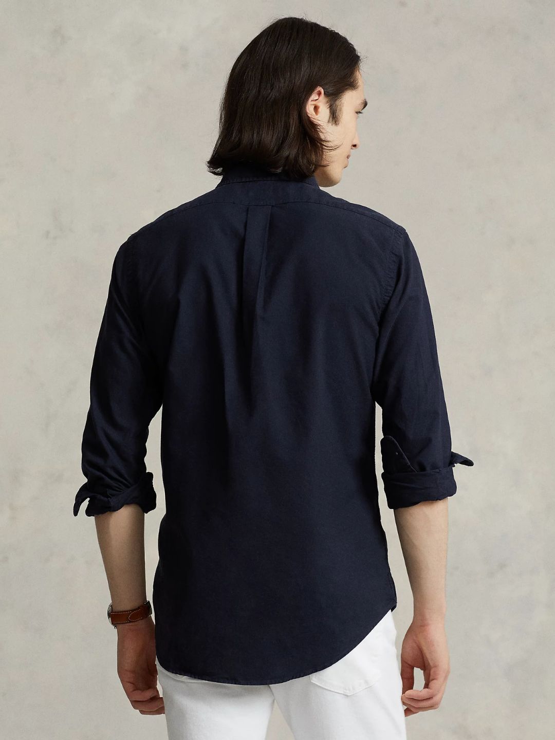 Polo Ralph Lauren - Garment Dyed Oxford Shirt - Navy blue