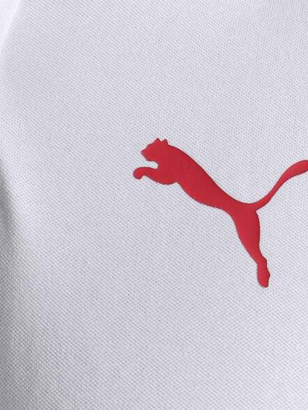 PUMA - Logo Print Slim Fit Polo T-Shirt