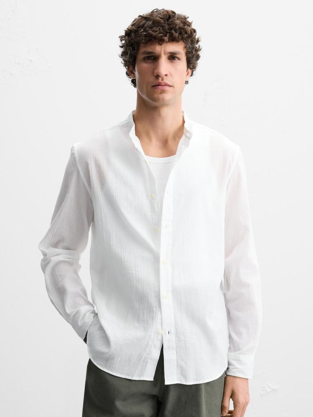Zara - CREASED-EFFECT SHIRT