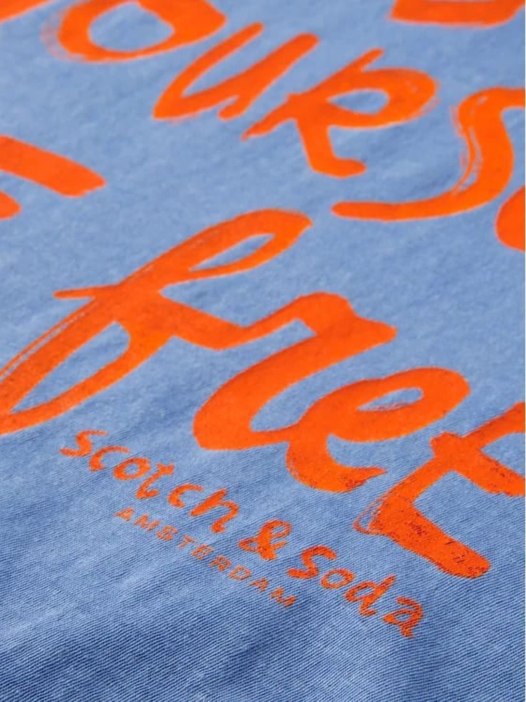 Scotch & Soda T-shirt - Blu Regular Fit
