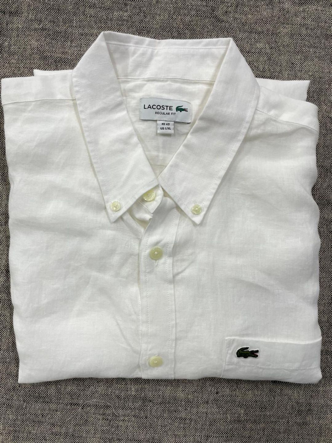 Lacoste - Regular Fit Linen Shirt