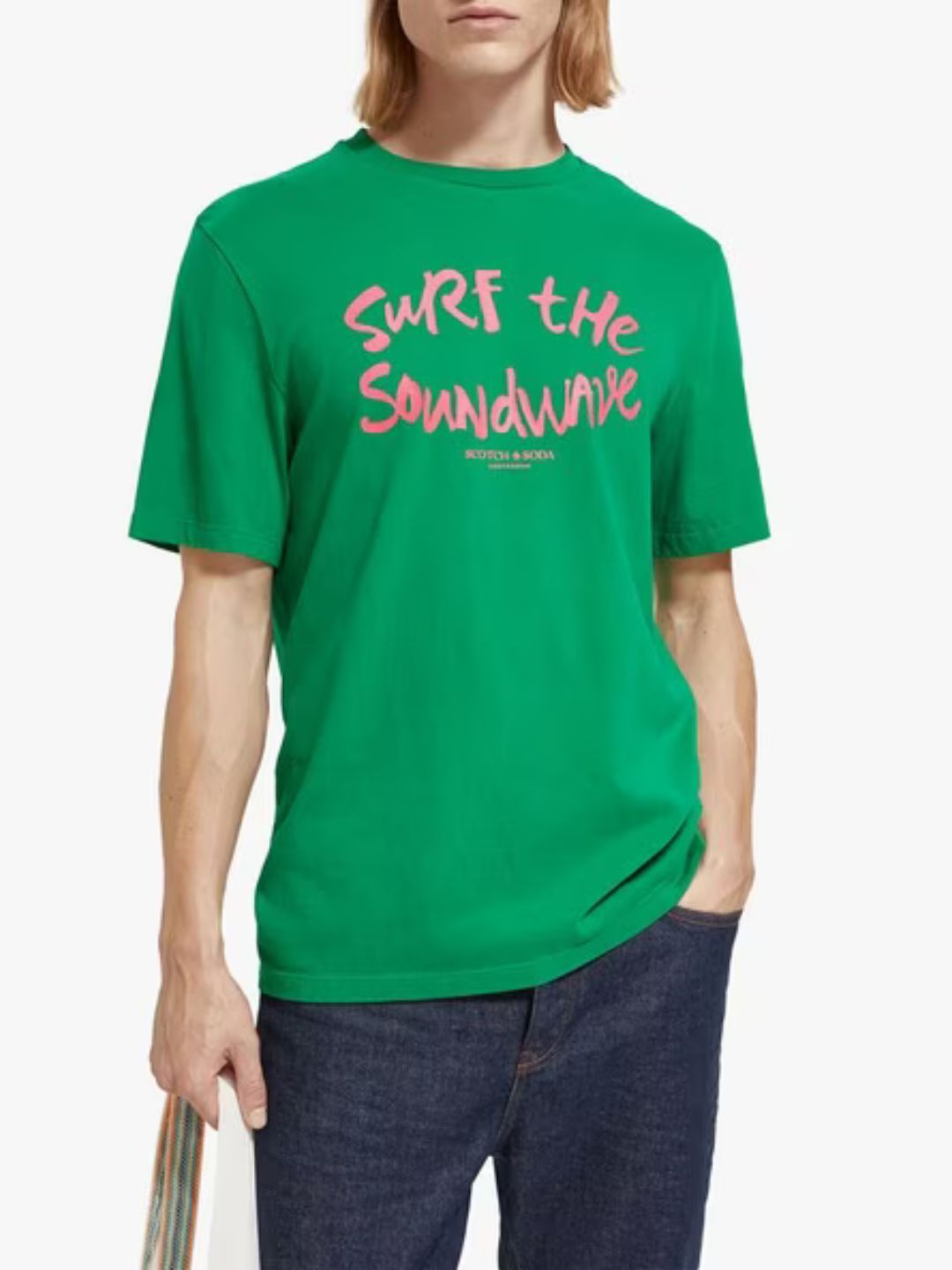 SCOTCH & SODA - Organic Cotton Crew-Neck T-Shirt