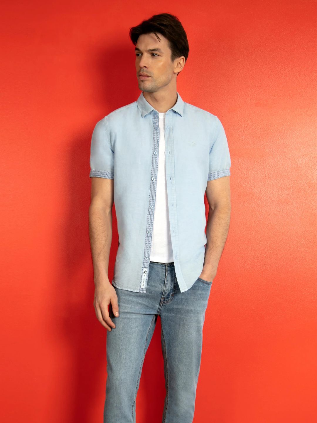 Mish Mash - Sky Blue S/S Shirt
