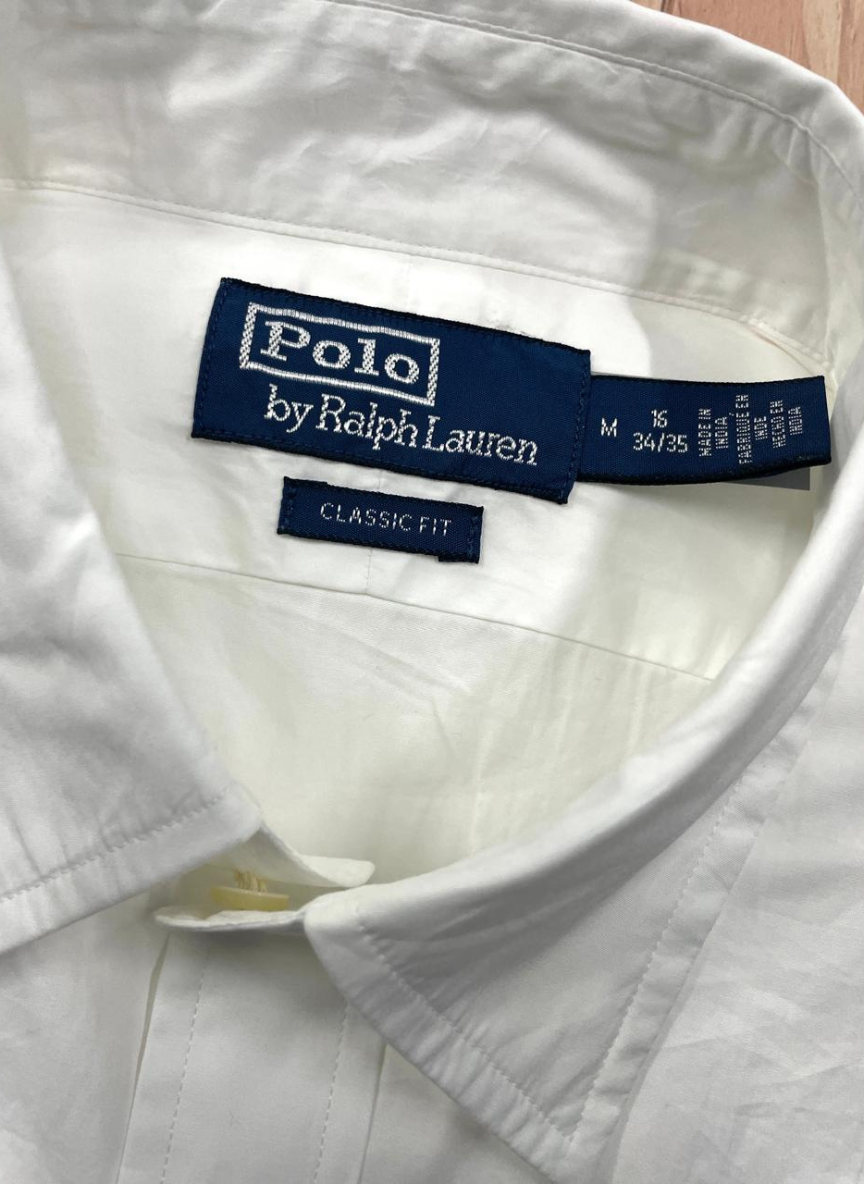 Polo Ralph Lauren - Full sleeve classic fit white shirt
