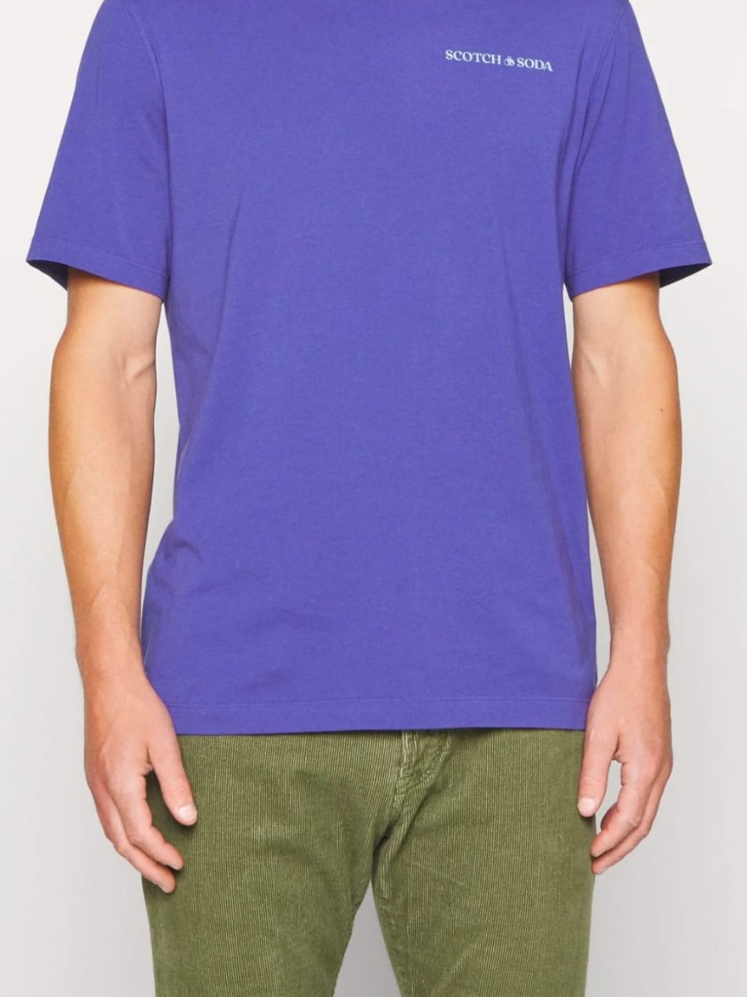 Scotch & Soda - Pre-owned Basic T-shirt - dark blue