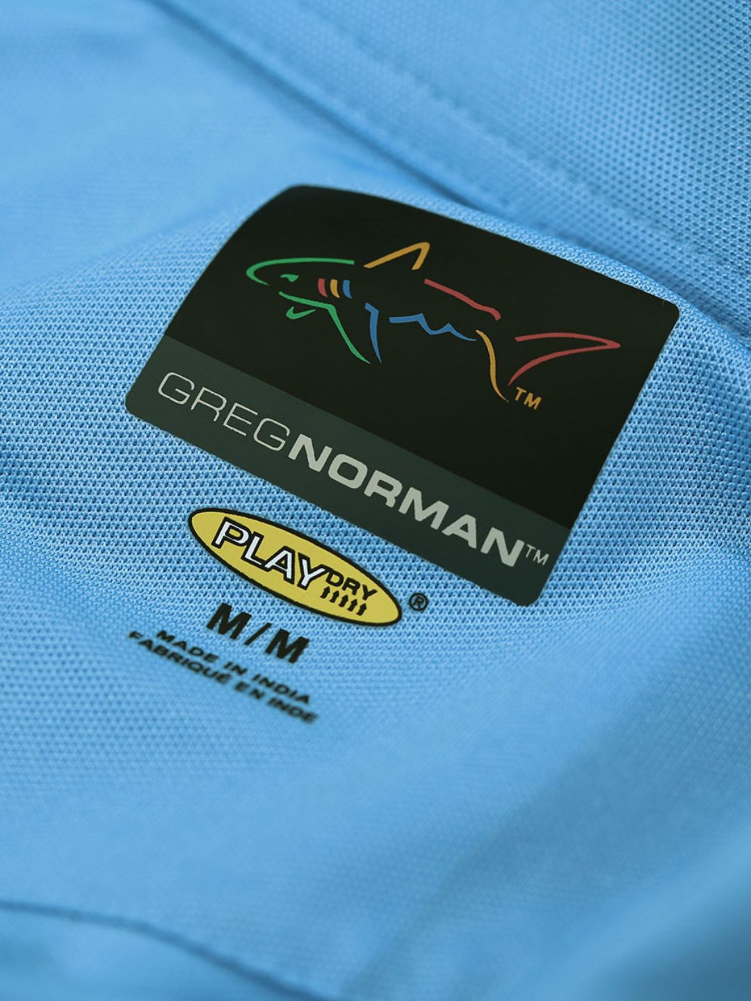 Greg Norman - Men's Shark Logo Golf Polo Shirt