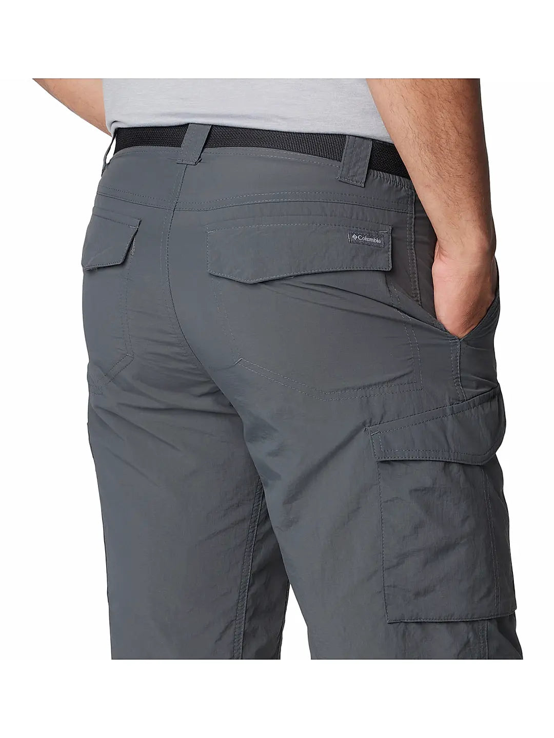 Columbia Mens Grey Omni-Wick Silver Ridge Cargo Short