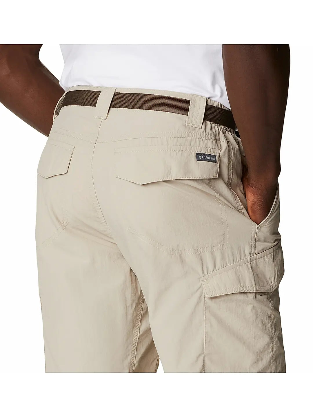 Columbia Mens Beige Omni - Wick Silver Ridge Cargo Short