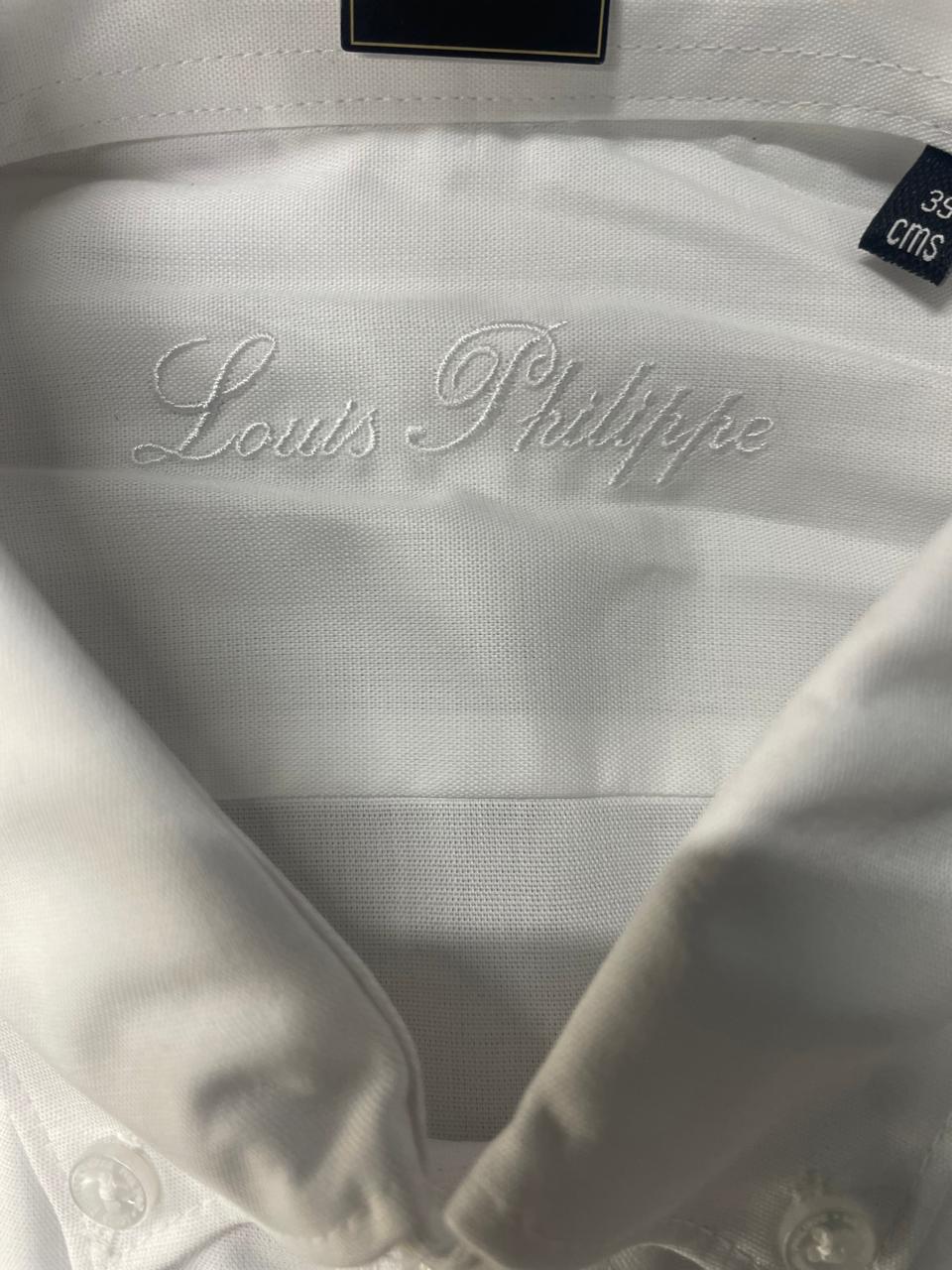 Louis philippe - Full Sleeve Classic Fit Shirt White Colour