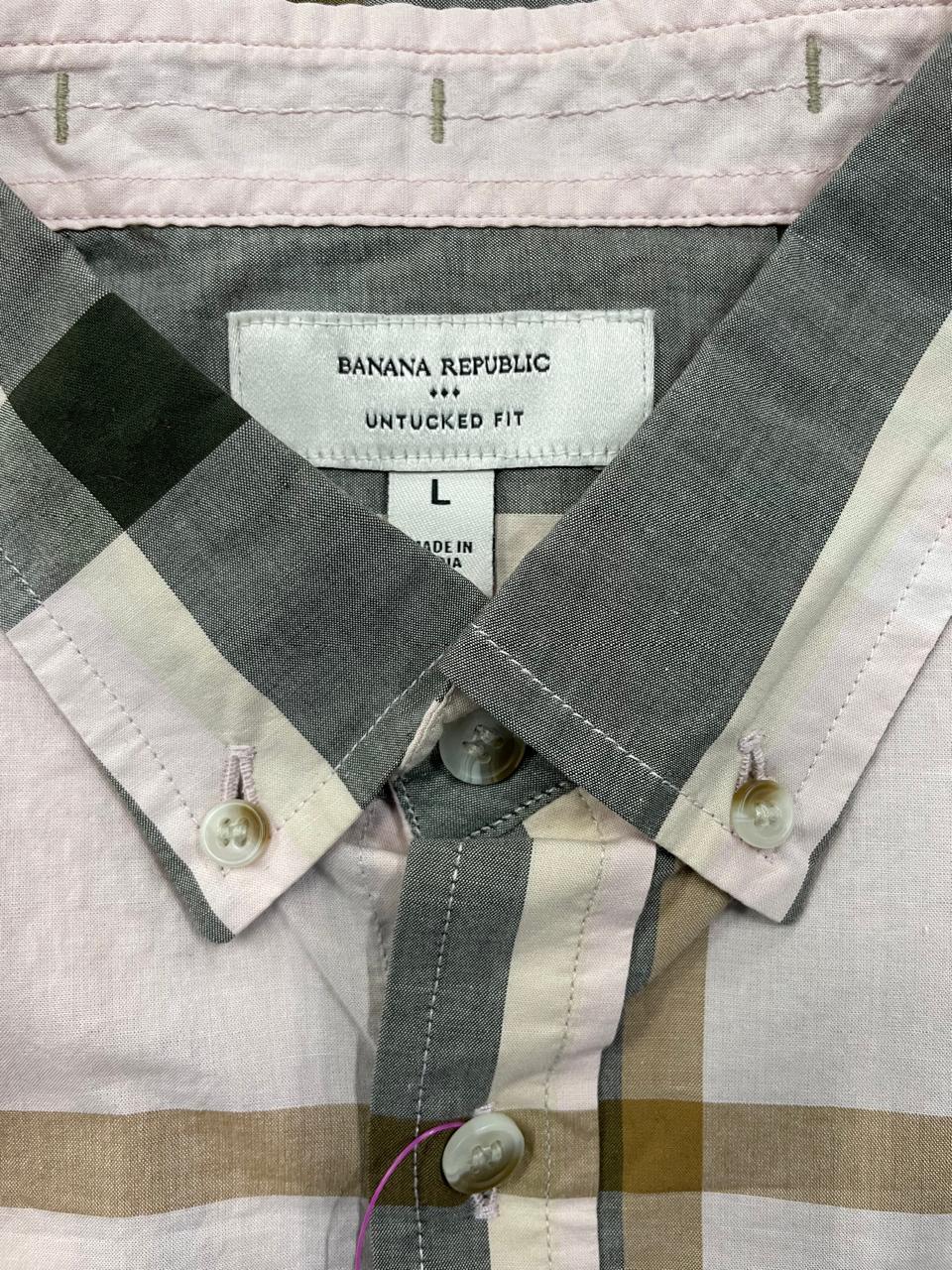 Banana Republic - Full Sleeve Untucked Fit Shirt