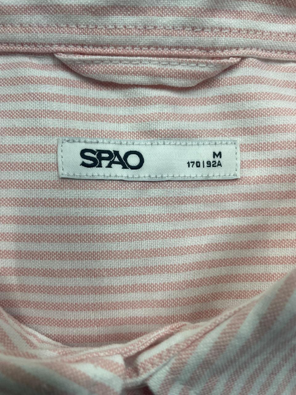 SPAO - Men Long Sleeve Woody Oxford Shirt - PINK