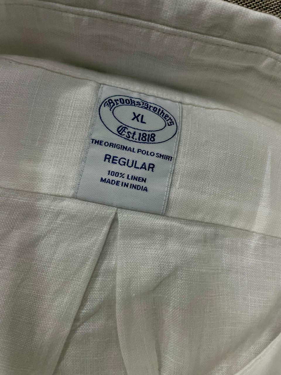 Brooks Brothers - Regular Fitted Linen Shirt