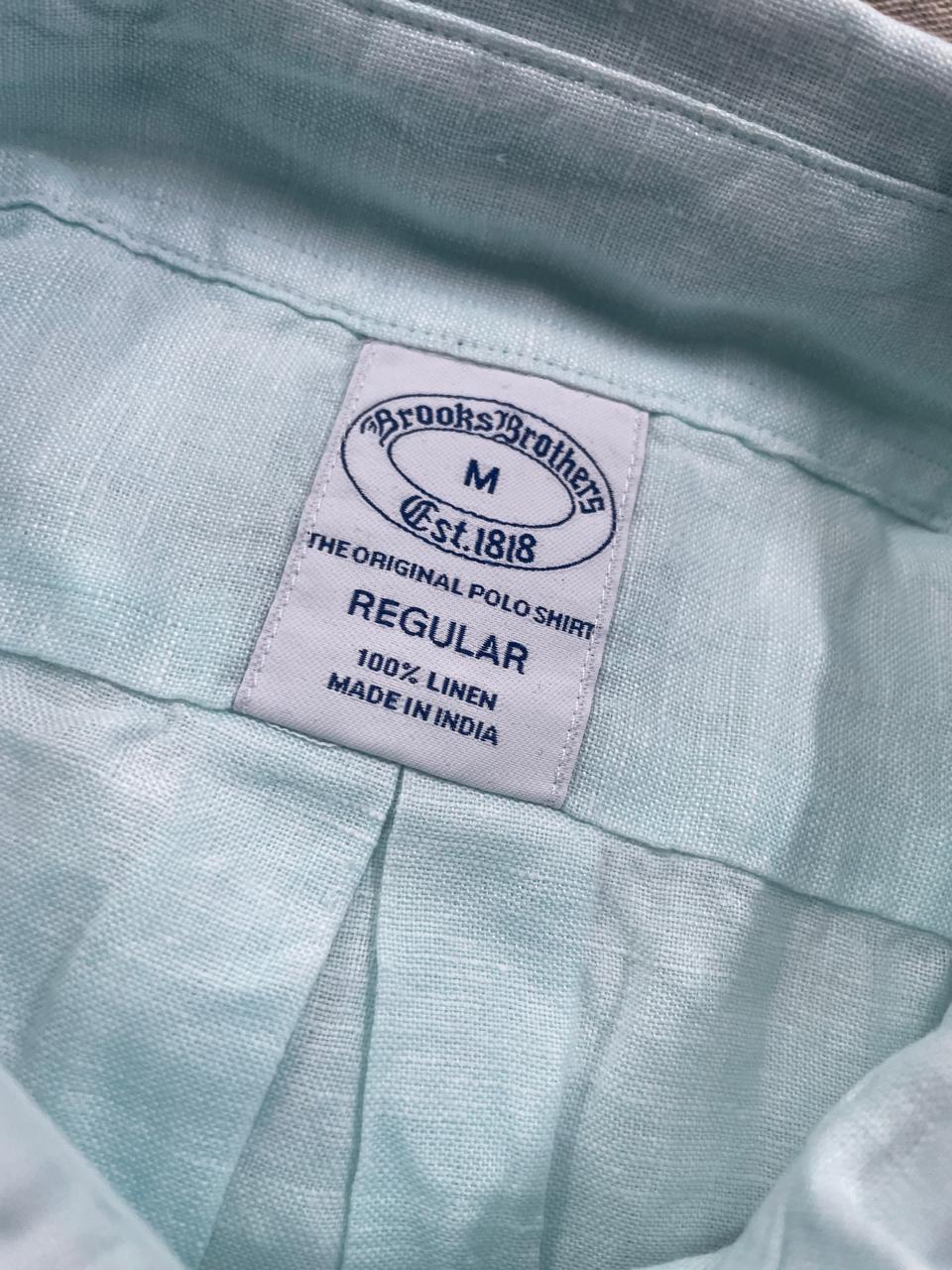 Brooks Brothers - Regular Fitted Linen Shirt