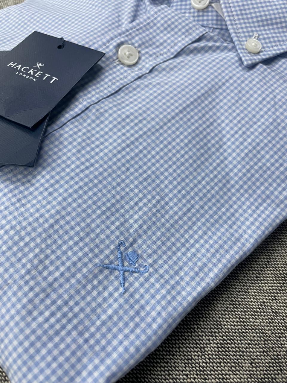 Hackett- Gingham Shirt - Full Sleeve