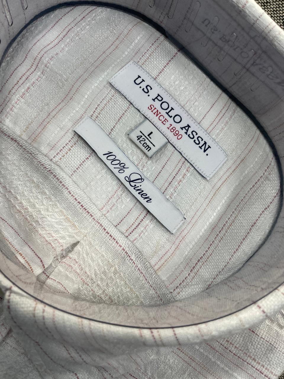 U.S. Polo Assn. - Full sleeve Linen shirts