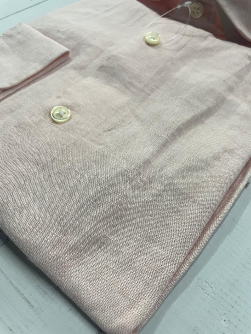 REISS - Regular fit linen shirt