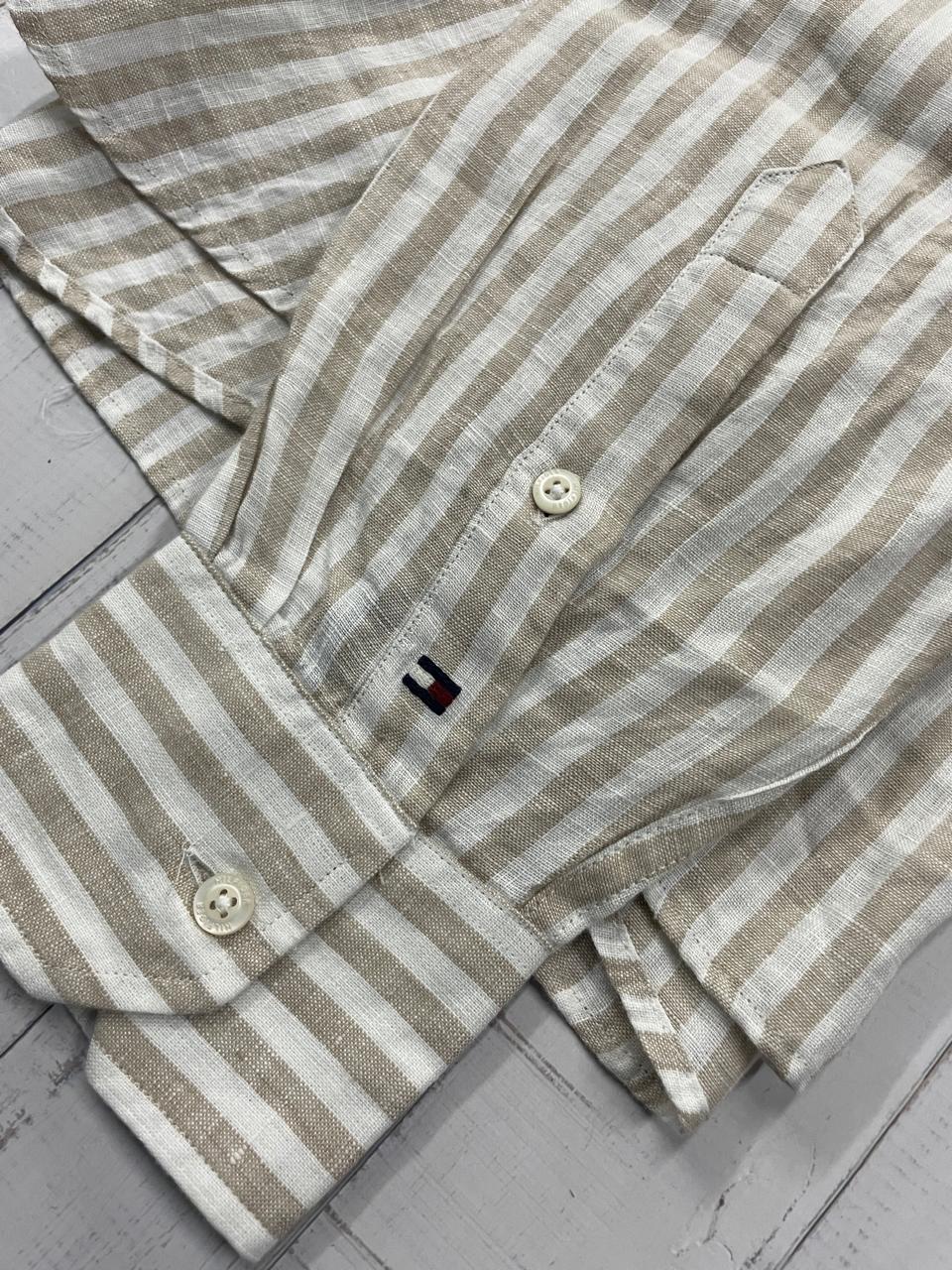 Tommy Hilfiger - Full Sleeved LINEN Regular Fit Shirt