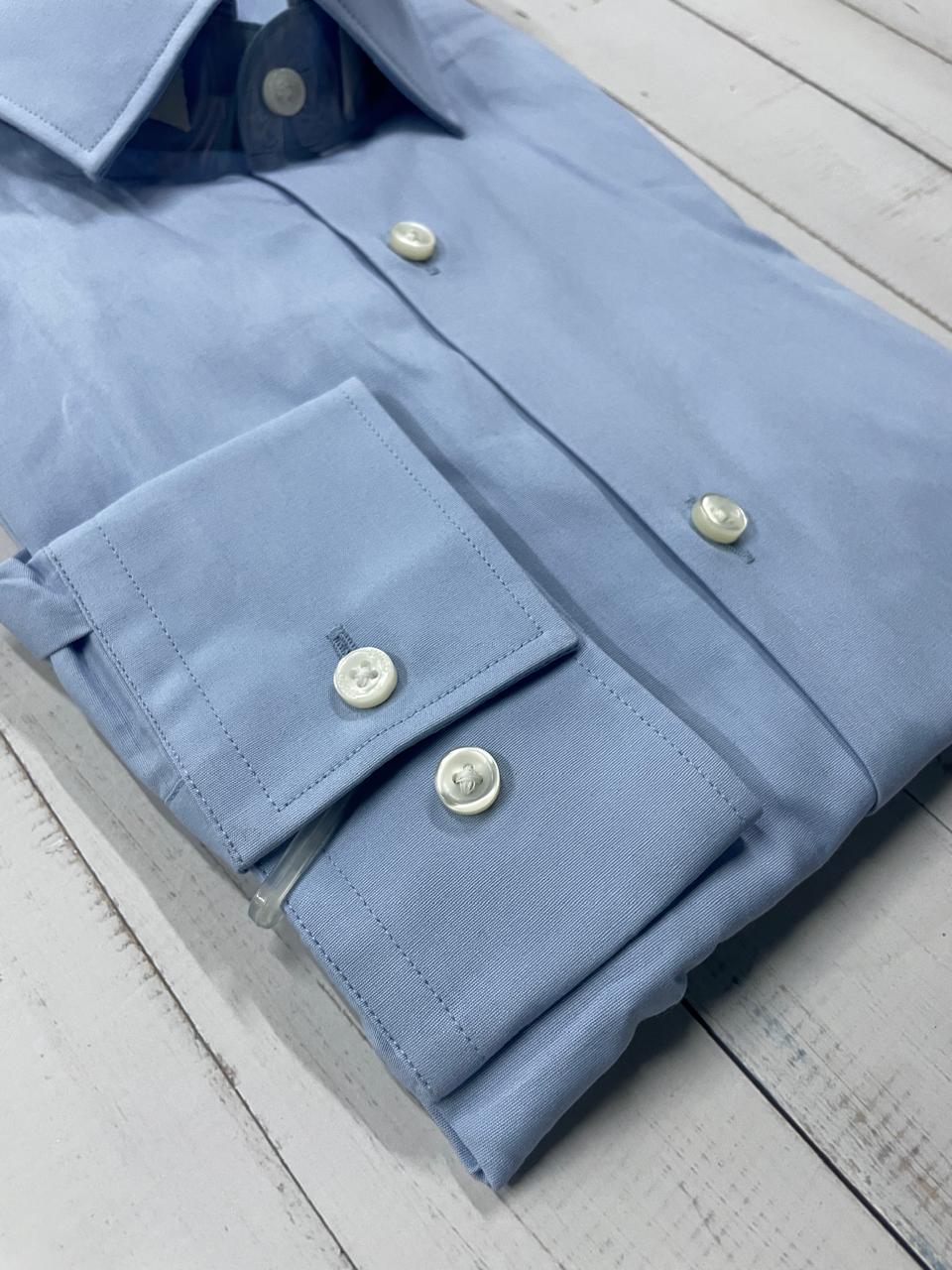 HUGO - Slim-fit shirt in easy-iron