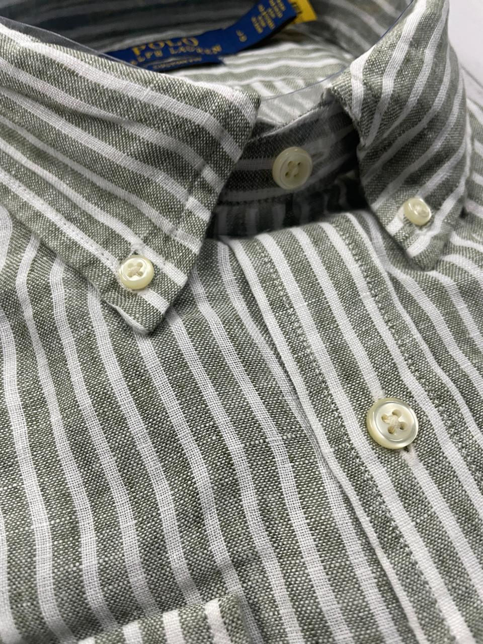 Polo Ralph Lauren - Full sleeve Linen shirt - Custom Fit