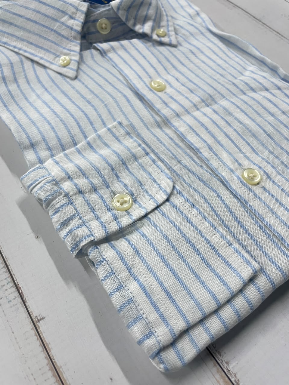Polo Ralph Lauren - Full sleeve linen shirt - Custom Fit