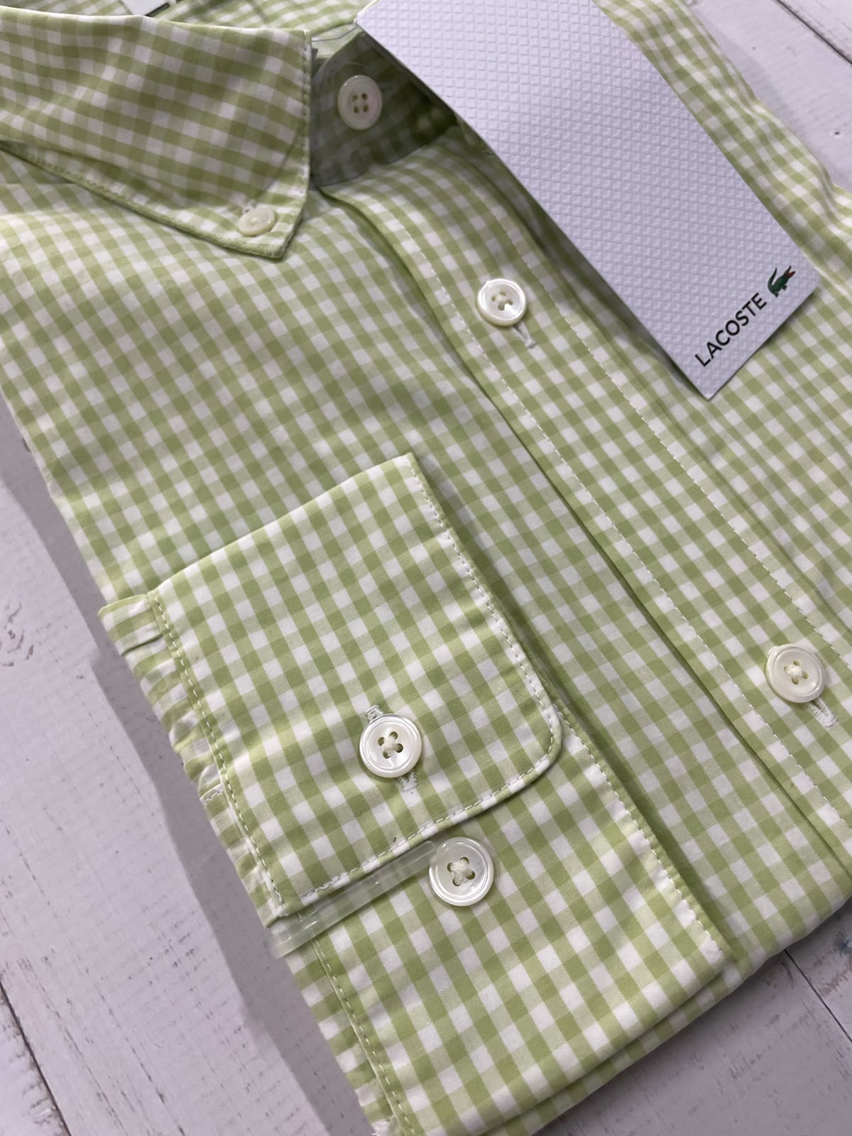 LACOSTE - Full Sleeved Cotton Shirt