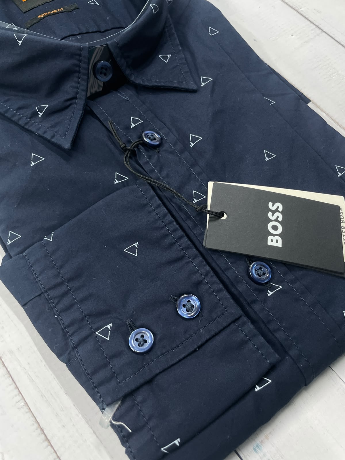 BOSS - Full sleeved cotton shirt - Regular Fit