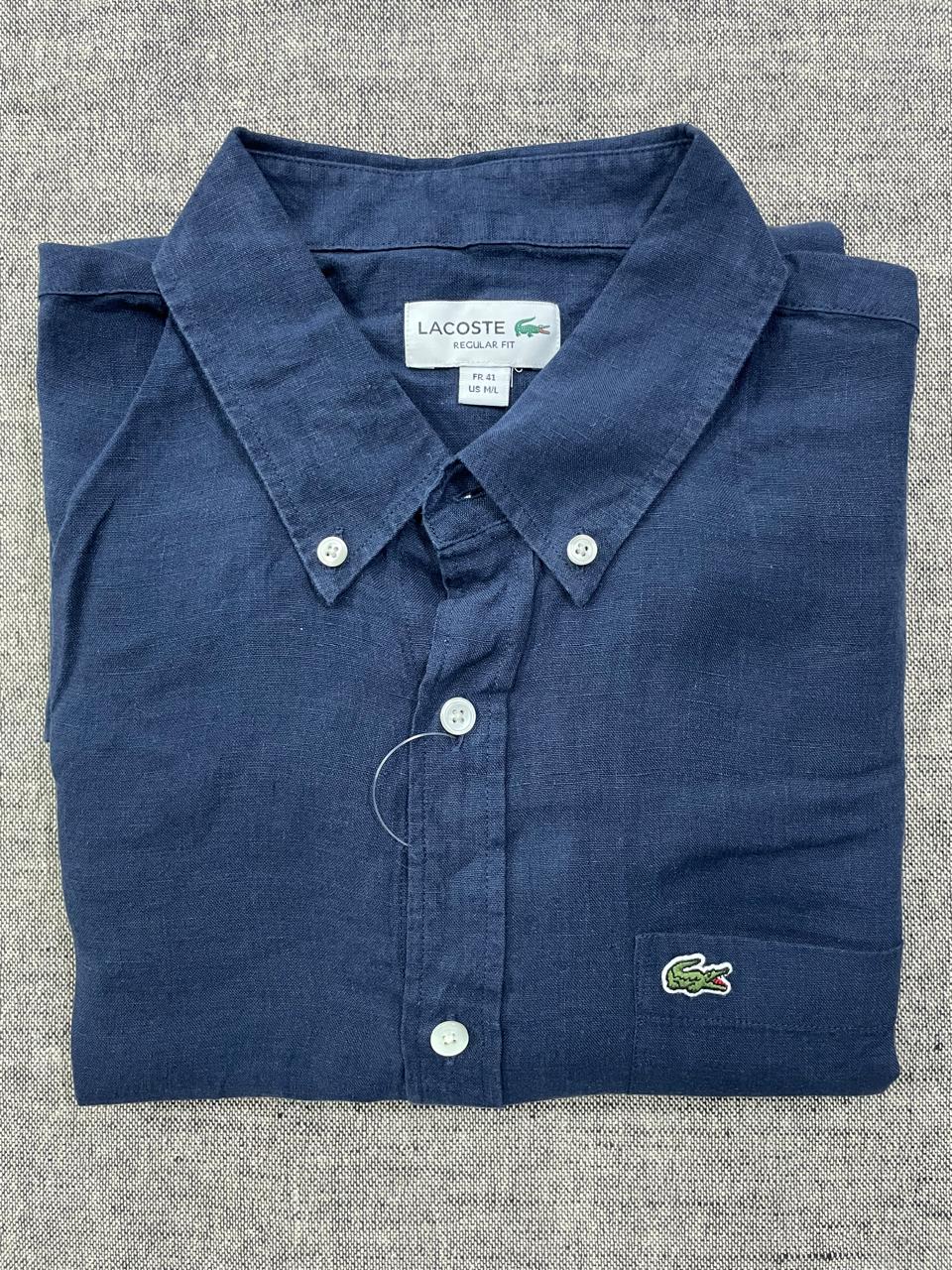 Lacoste - Regular Fit Linen Shirt