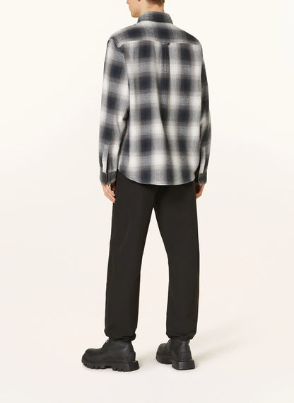 HUGO - Flannel overshirt ERATO