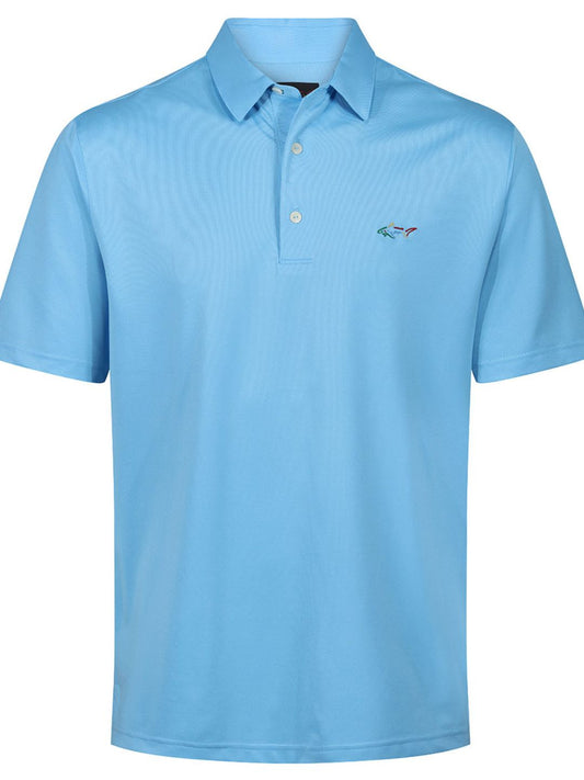 Greg Norman - Men's Shark Logo Golf Polo Shirt