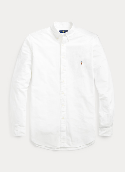 Polo Ralph Lauren - GARMENT DYED OXFORD SHIRT - White