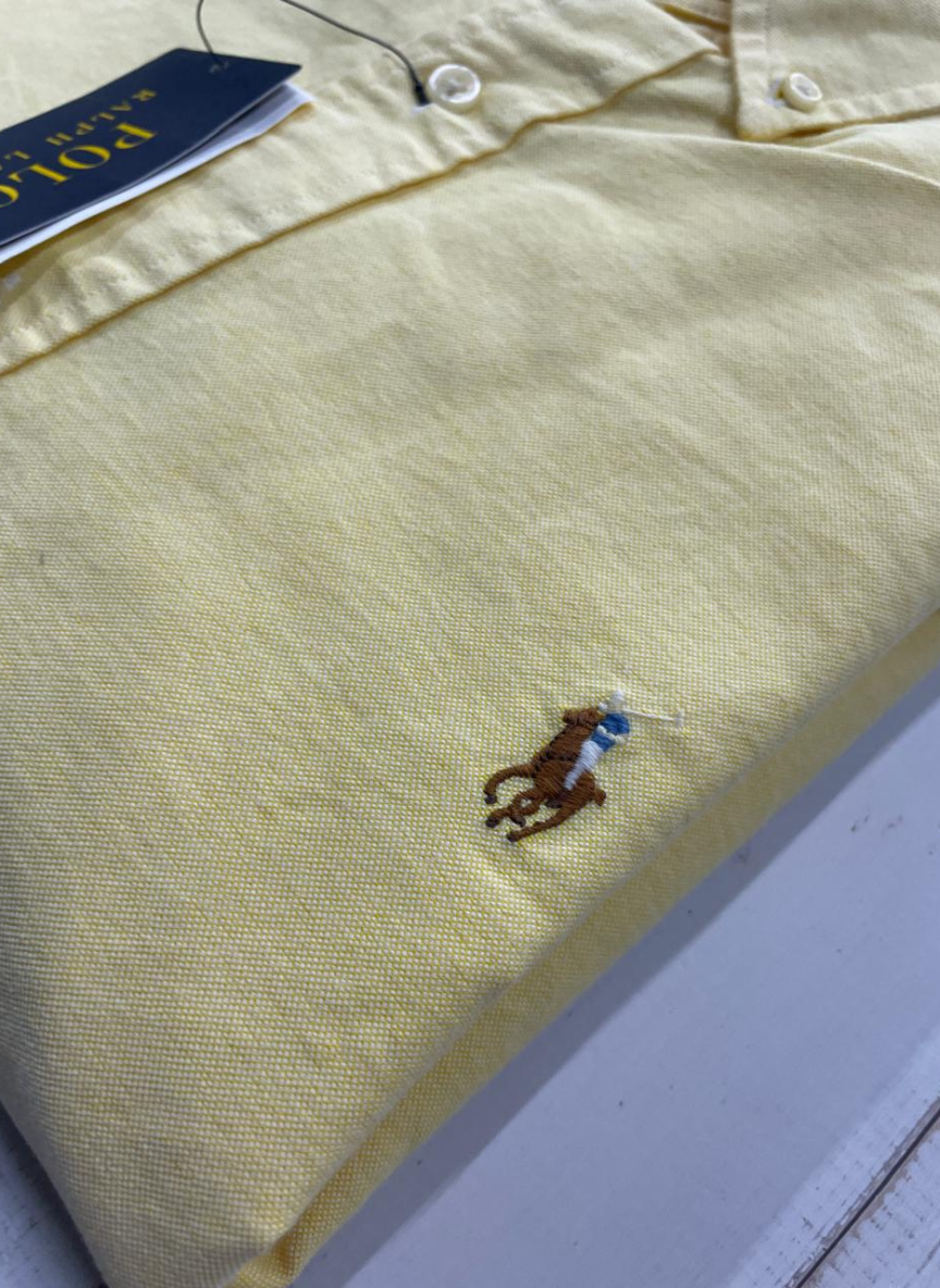 Polo Ralph Lauren - GARMENT DYED OXFORD SHIRT - Long Sleeve