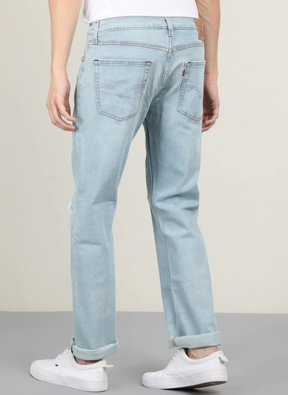 Levis - Men's 513 Slim Low Rise Blue Jeans