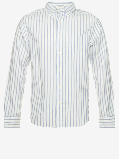 GANT - Regular Archive Oxford Stripe Shirt Eggshell