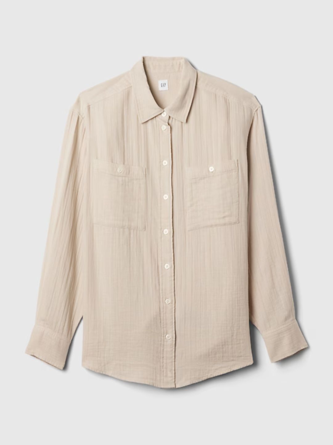 Gap - Crinkle Gauze Big Shirt