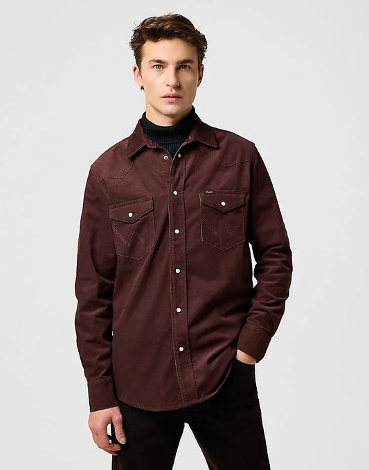 Wrangler - WESTERN CORD SHIRT
