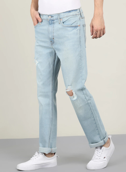 Levis - Men's 513 Slim Low Rise Blue Jeans