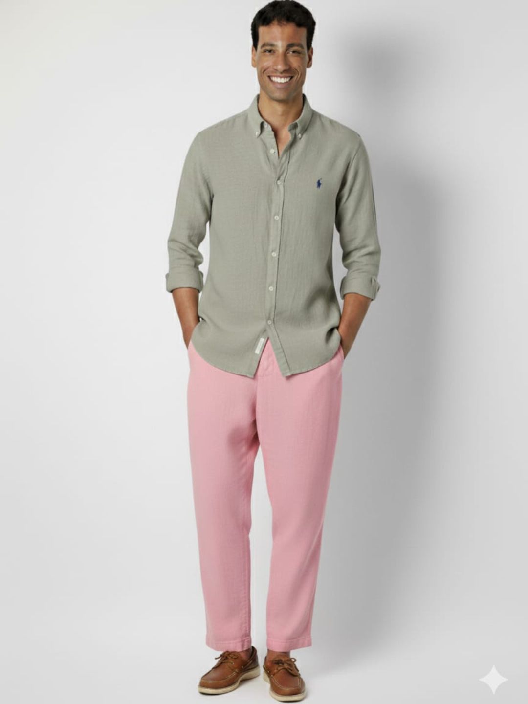 Ralph Lauren - Straight Fit Linen Trouser