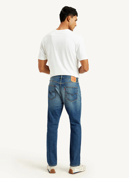 LEVIS - Men's 541 Blue Athletic Tapered Fit Mid Rise Jeans